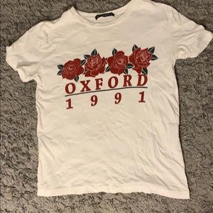Oxford Brandy Melville crop top